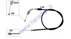 Trosas akseleratoriaus 110-125CC L89 motociklo Cross 110 Cross 125 Apollo 50 Romet Arkus Mini Cross 110