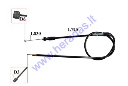 Trosas akseleratoriaus keturračio 110cc L83cm