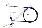 Throttle cable for motorcycle L104, L96 KAWASAKI 400 Z 500 Z 550 Z 650 Z