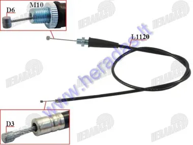 Throttle cable L1160