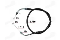 Accelerator cable for motorcycle 50CC fits FR50, NAKED50