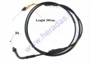 Throttle cable for scooter 50-125cc D6 4T, L200