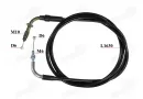 Throttle cable for scooter fits RUBI50, FLASH50