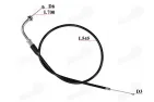 Throttle cable for scooter, quad bike L700