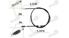 Clutch cable for motorcycle L1120