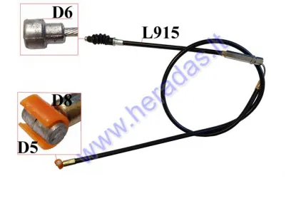 Clutch cable for motorcycle L915