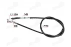 Clutch cable for motorcycle fits DB50PRO