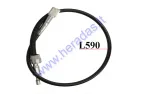 Speedometer cable L59cm Suzuki GS, GSX