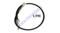 Speedometer cable L59cm Suzuki GS, GSX