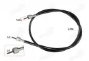 Speedometer cable L93cm square/square screw-on