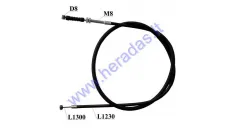 BRAKE CABLE FOR MOTORCYCLE Honda XL 125 130/123cm