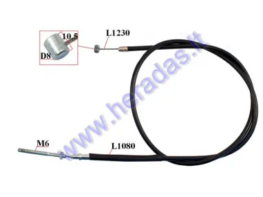 BRAKE CABLE FOR MOTORCYCLE Yamaha DT 50-80cc