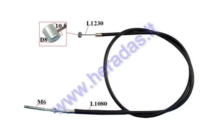BRAKE CABLE FOR MOTORCYCLE Yamaha DT 50-80cc