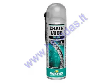 UNIVERSALUS , GRANDINIŲ TEPALAS MOTOREX CHAIN LUBE  ROAD 500ML