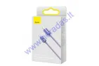 Universalus greito įkrovimo laidas „Baseus Crystal Shine“ Type-C 100W (20V-5A) kabelio ilgis 120cm