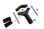 Universal holder for motorcycle, quad bike