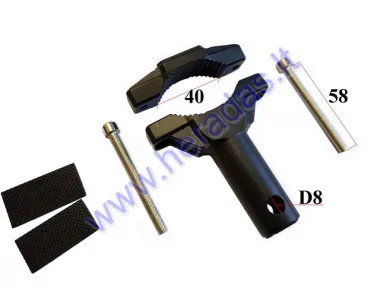 Universal holder for motorcycle, quad bike