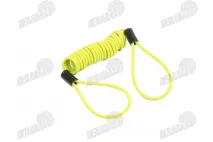 Universalus motociklo, motorolerio, dviračio stabdžių disko užraktas su trosu, blokavimo sistema 120cm.