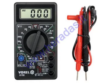 Digital universal multimeter 81780 VOREL