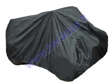Uždangalas motociklo, keturračio, vejos traktoriuko,  juodas  208x122x78cm apsauginis uždangalas traktoriukų
