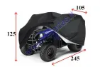 Cover for motocycle, atv quad bike black XXXL 245x105x125cm protective cover for tractors