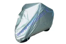 Motorcycle tarp cover  size L silver