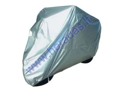 Motorcycle tarp cover  size L silver