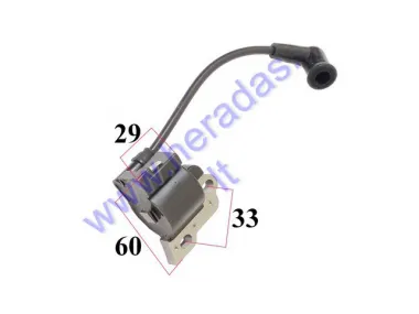 Ignition coil for 4 stroke 50cc motorized bicycle