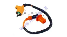 IGNITION COIL FOR SCOOTER, QUAD BIKE, MOTOCYCLE SPORT