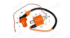 Ignition coil for scooter 2T