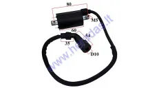 IGNITION COIL FOR ATV QUAD BIKE 4T 50-250cc wire 40cm. D80 between connections Suzuki GN 125 EN GZ DR  GS RV SM