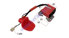 Ignition coil for ATV quad bike, scooter, motorcycle Pocket Bike Mini ATV 50-80cc tuning