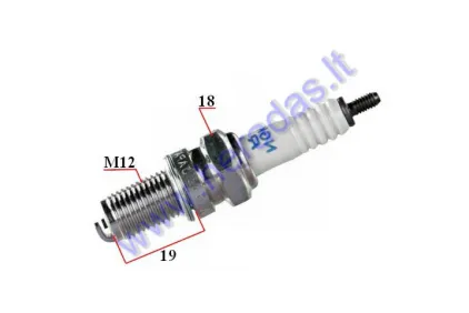 UŽDEGIMO ŽVAKĖ MOTOCIKLO DR9EA 3437 NGK