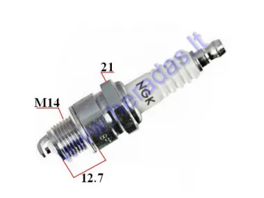 Uždegimo žvakė motociklui BP7HS 5111 NGK