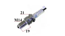 UŽDEGIMO ŽVAKĖ MOTOCIKLUI BUR6ET 2876 NGK V-LINE