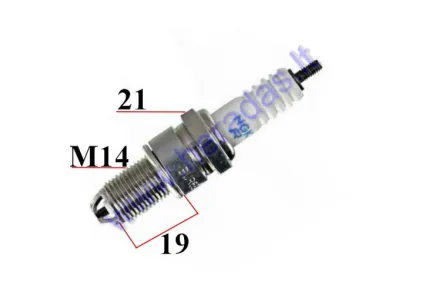 UŽDEGIMO ŽVAKĖ MOTOCIKLUI BUR6ET 2876 NGK V-LINE