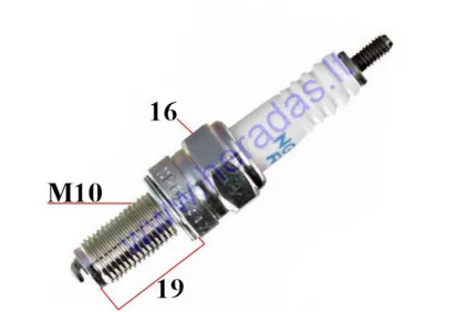 Uždegimo žvakė motociklui CR6E 6965 NGK