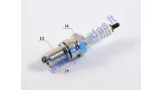 Spark plug for motorcycle DR8ES 5423 NGK