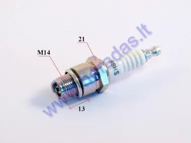 Spark plug for motorcycle, motorized bicycle B8HS 5510 NGK