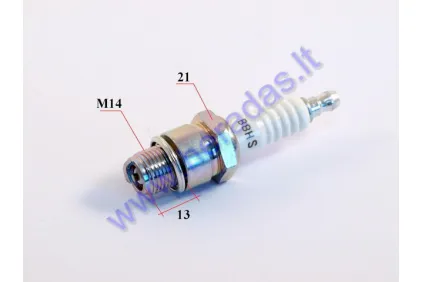 Spark plug for motorcycle, motorized bicycle B8HS 5510 NGK