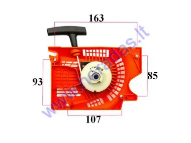 STARTER KIT ASSEMBLY FOR CHAINSAW REGULAR START