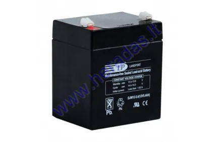 BATTERY FOR KIDS ELECTRIC CAR, ALARM 5.4AH 12V 90x70x107 T1