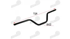 Handlebar for quad bike 22mm L720 fits EGL MOTOR MADIX110