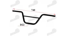 22mm L720 handlebar for quad bike fits EGL MOTOR THE125