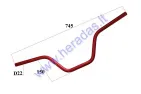 Quad bike handlebars 22mm L745