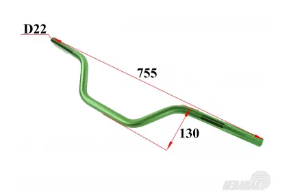 Vairas keturračio motociklo 22mm L745 Vairas keturračio motociklo 22mm L745