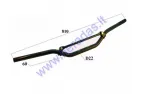 MOTORCYCLE HANDLEBAR L810 22mm