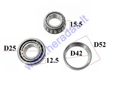 Motorcycle steering bearings 250CC NXT250 2022