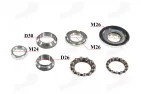 Steering bearings for motorcycle fits NAKED50
