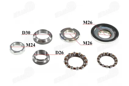 Steering bearings for motorcycle fits NAKED50